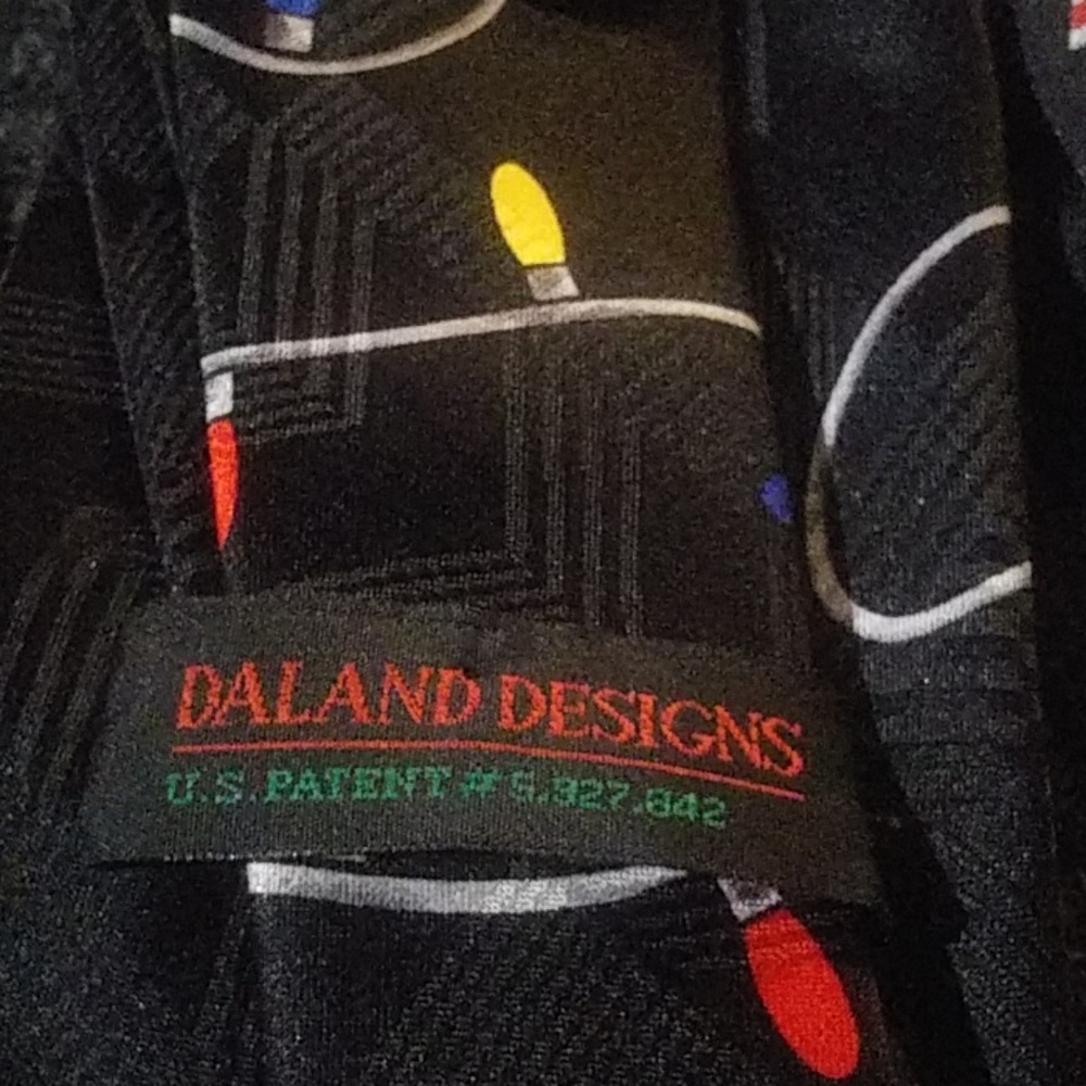 Daland Designs Xmas necktie $38+ free  suspenders - Picture 4 of 5